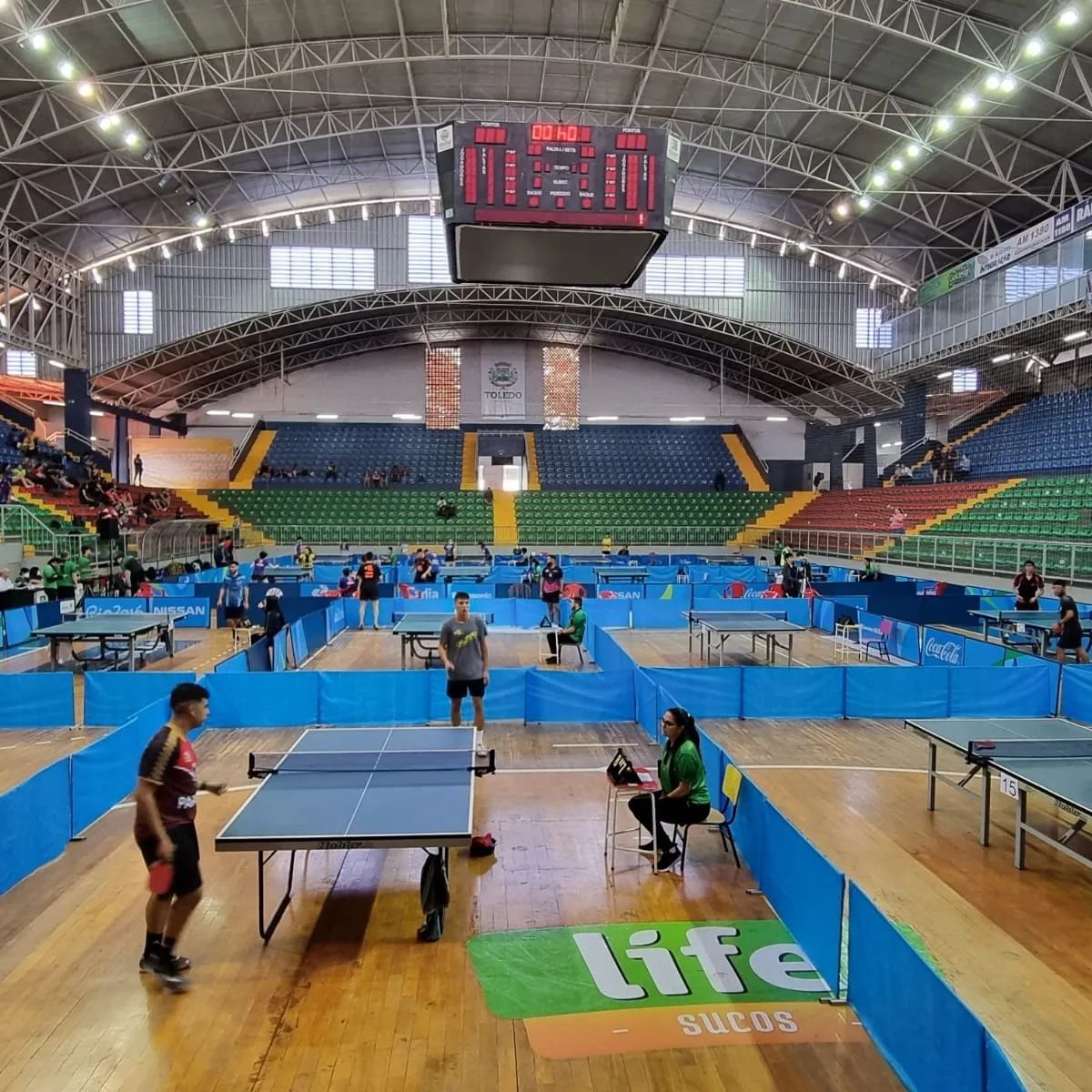 Tênis de Mesa feminino de Toledo conquista o primeiro lugar geral nos Jogos  da Juventude do Paraná