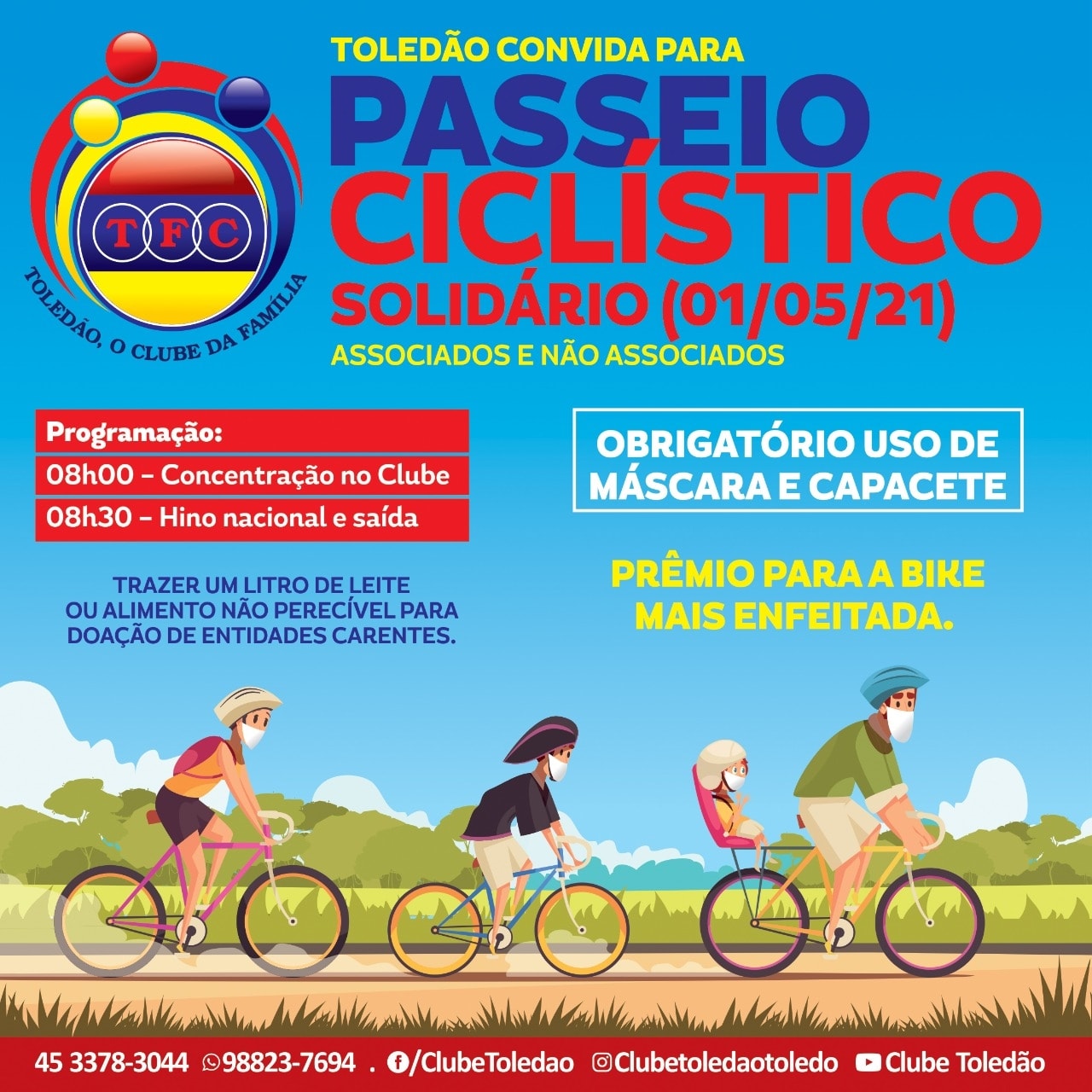 Passeio Ciclístico 2018: Bauru recebe edição do evento da TV TEM, Passeio  Ciclístico Bauru