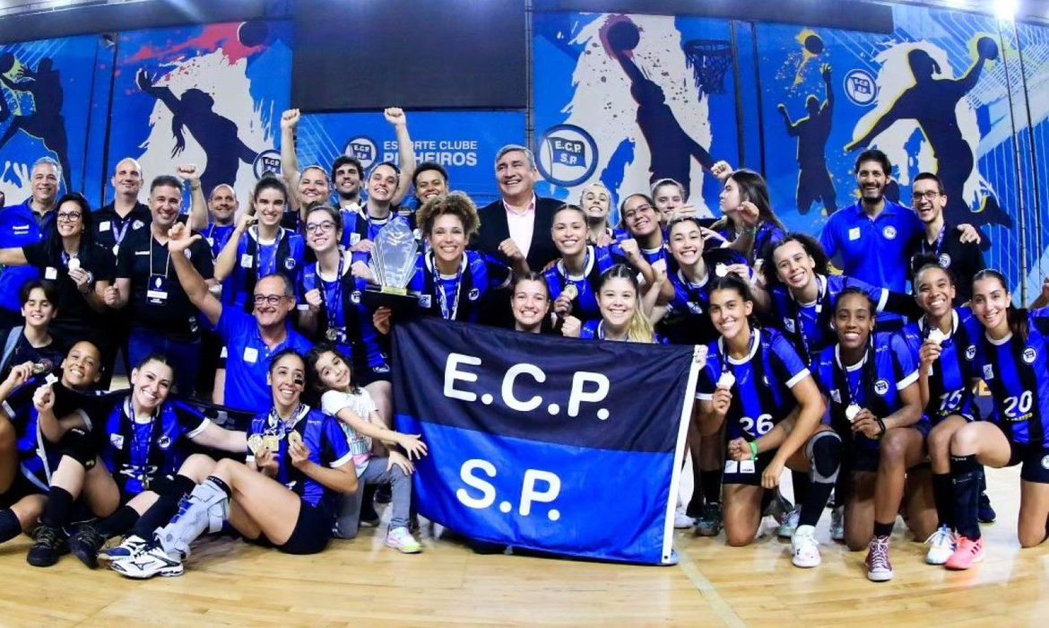 Handebol Feminino Sub-14 no dia 10 de maio de 2023. 