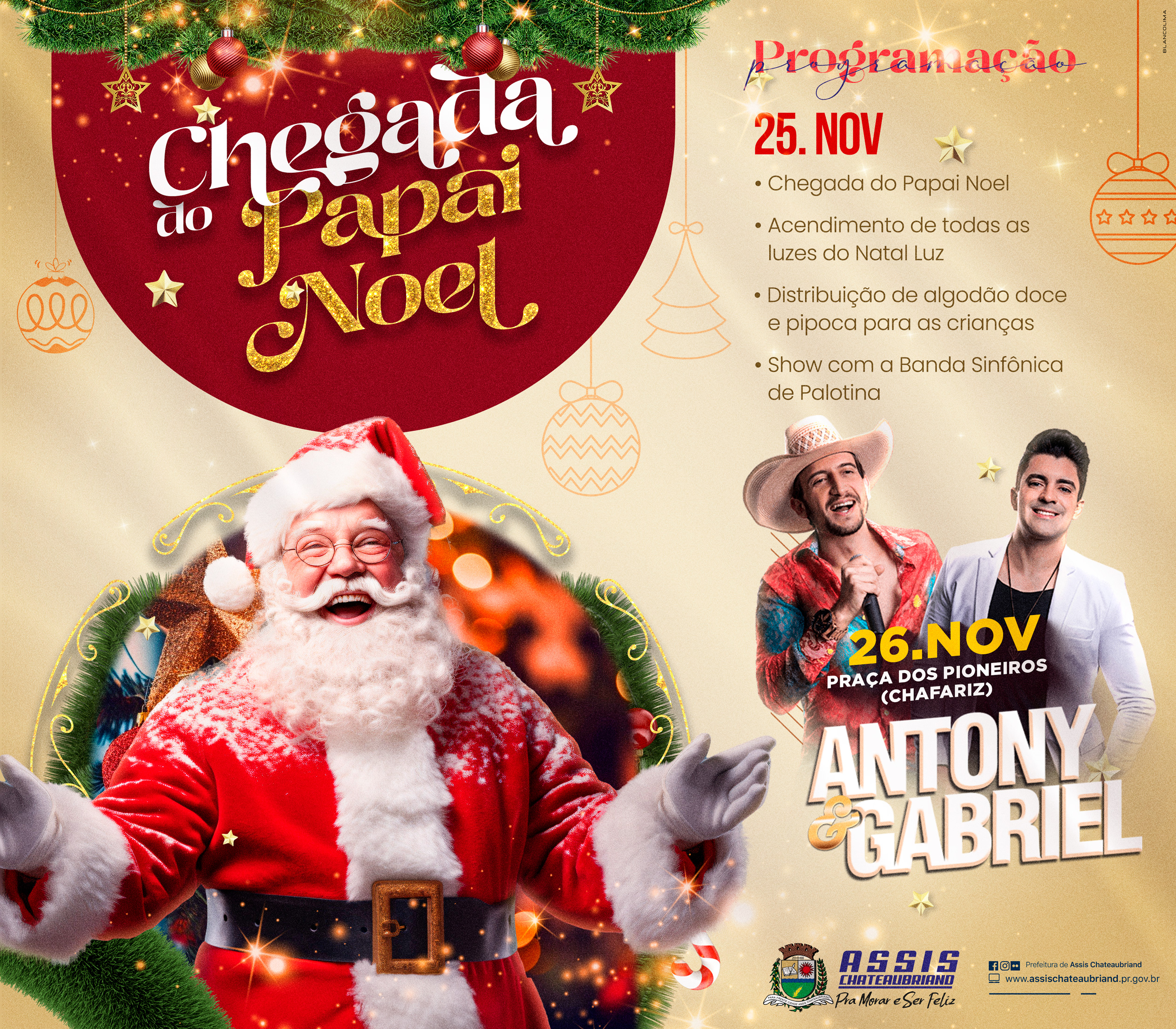 Eventos de Natal 2023 - Encontro com Papai Noel e mais - Pequenos no Rio