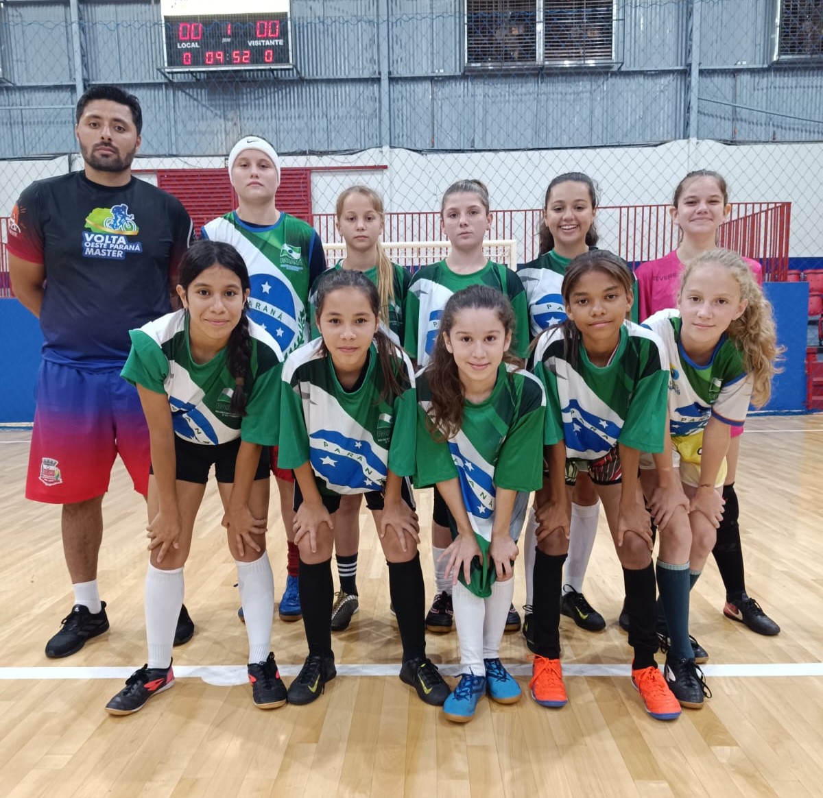 Hoje (29) tem jogo de futsal masculino e feminino em Nova Santa Rosa