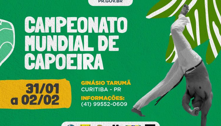 campeonato mundial de capoeira materia