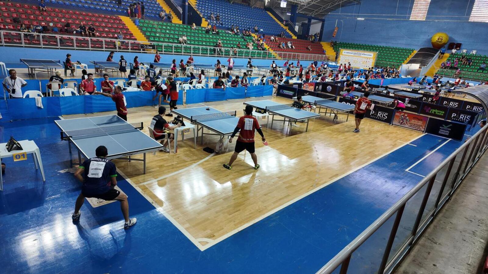 campeonato de tênis de mesa em toledo