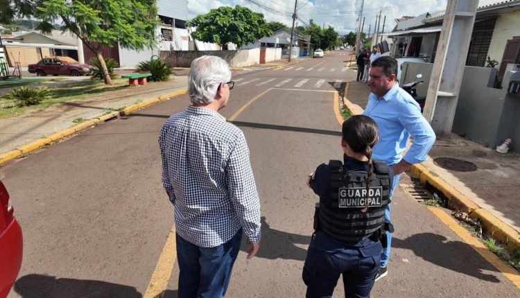 membros do poder publico visitam o trajeto que ocorreu no boa esperança