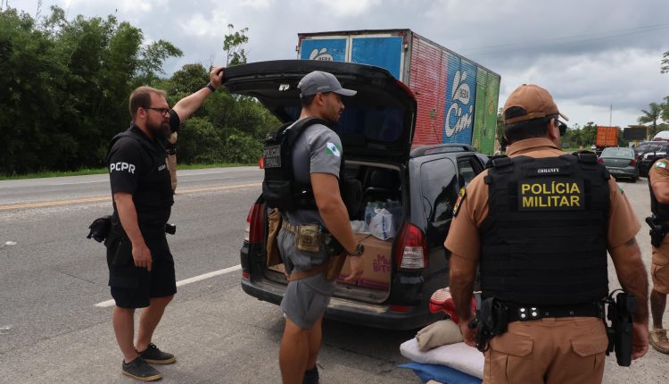 operação de segurança Litoral do Paraná