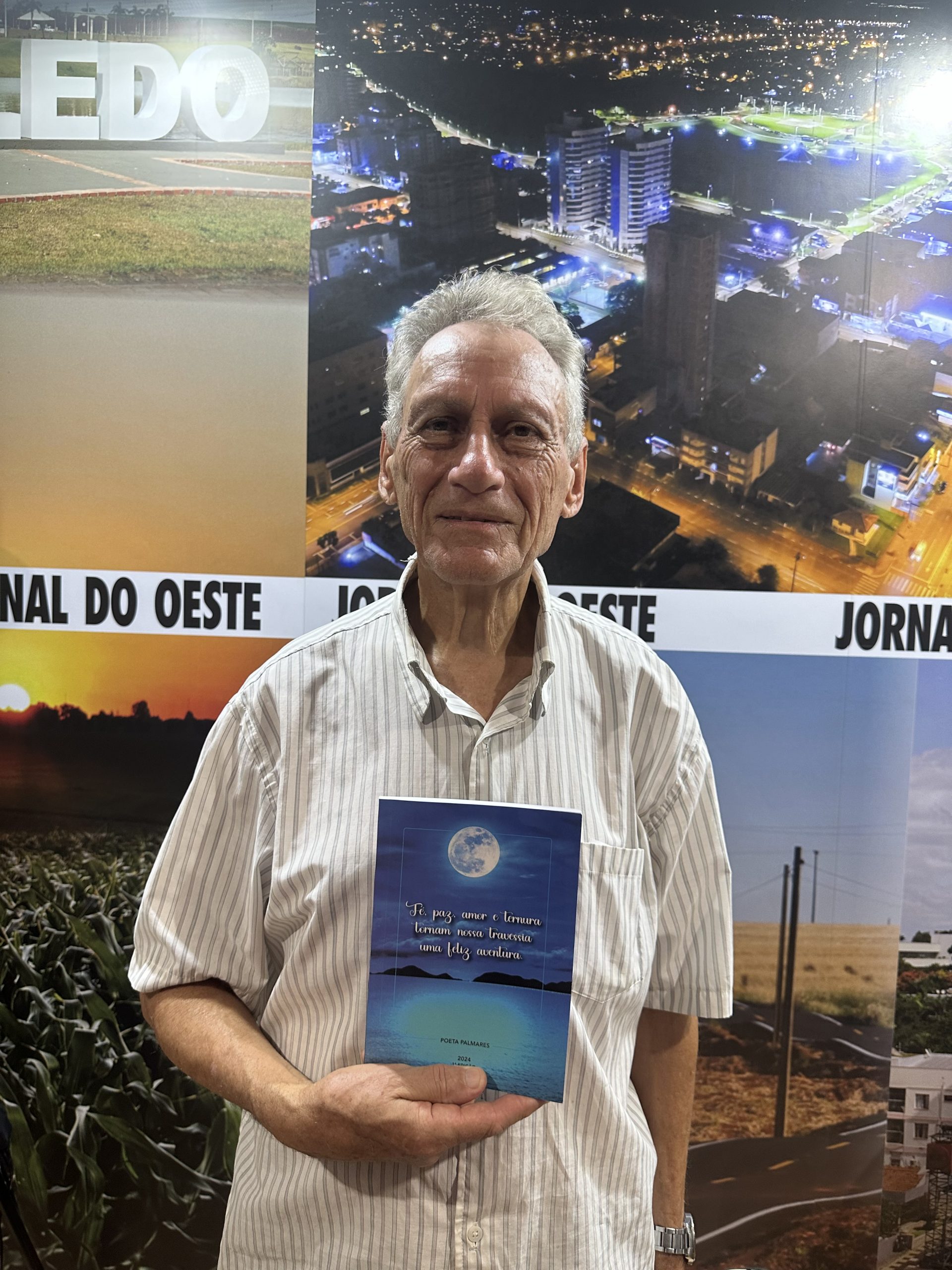 O autor já ganhou nove premiações. Crédito: Franciele Mota