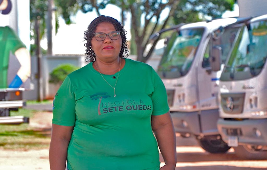 Beatriz Borges dos Santos percebeu melhorias no trabalho com o apoio da Itaipu.
Crédito: Divulgação