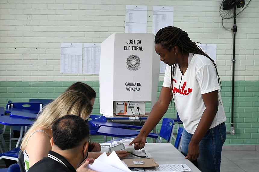 O projeto do novo Código Eleitoral — que foi aprovado na Câmara dos Deputados em 2021 e agora está em análise no Senado — é dividido em 23 livros. Crédito: Edilson Rodrigues/Agência Senado