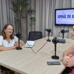 A secretária de Educação visitou o JO e concedeu entrevista editora Bruna Manfroi. Crédito: Franciele Mota