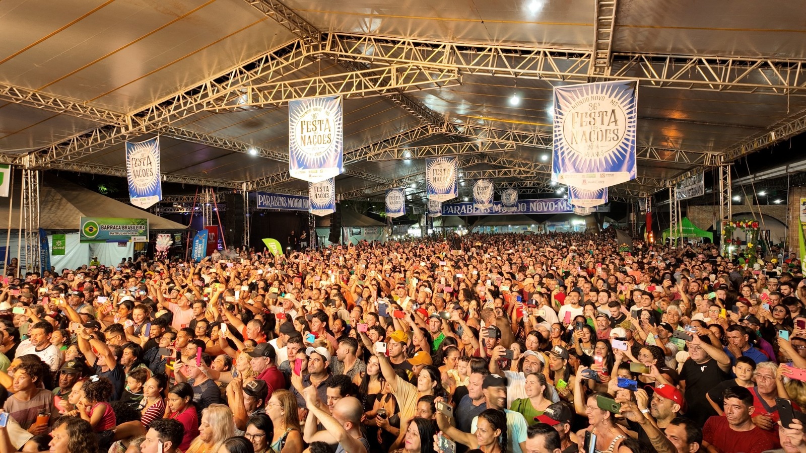 Festa das Nações de Mundo Novo (MS) foi uma das contempladas. Foto: Carina Yano/Assessoria do Município de Mundo Novo