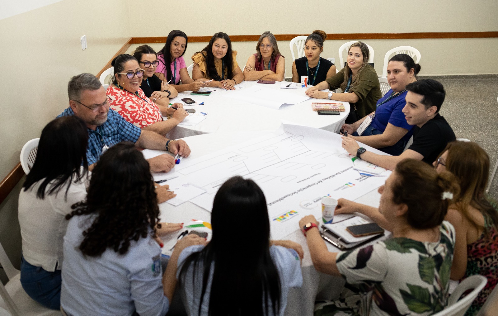 Encontro realizado em Dourados para a criação do núcleo do MS. Foto: Fabiano Renovato/Itaipu Parquetec