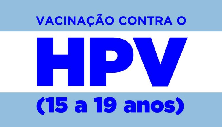 Saúde intensifica vacinação contra HPV passando a abranger adolescentes de 15 a 19 anos Foto: SESA