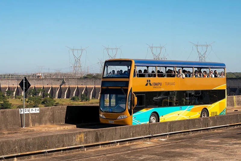 Panorâmica foi o passeio mais procurado. Foto: Rubens Fraulini/Itaipu Binacional.