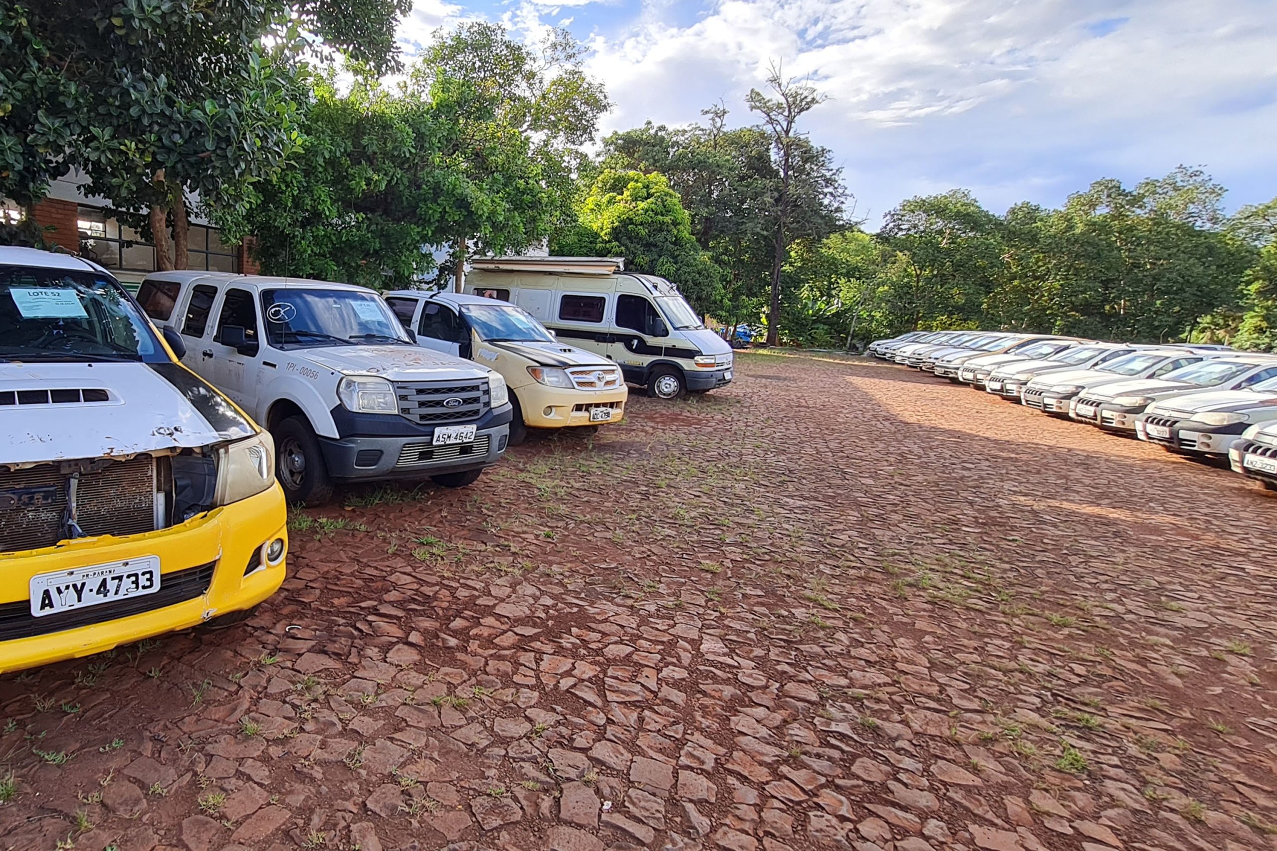 A partir de R$ 1.700,85: Governo realiza leilão de 62 veículos de pátio de Cascavel Foto: SEAP