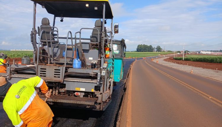 Duplicação de rodovia em Toledo mantém bom ritmo de trabalhos Foto: DER-PR