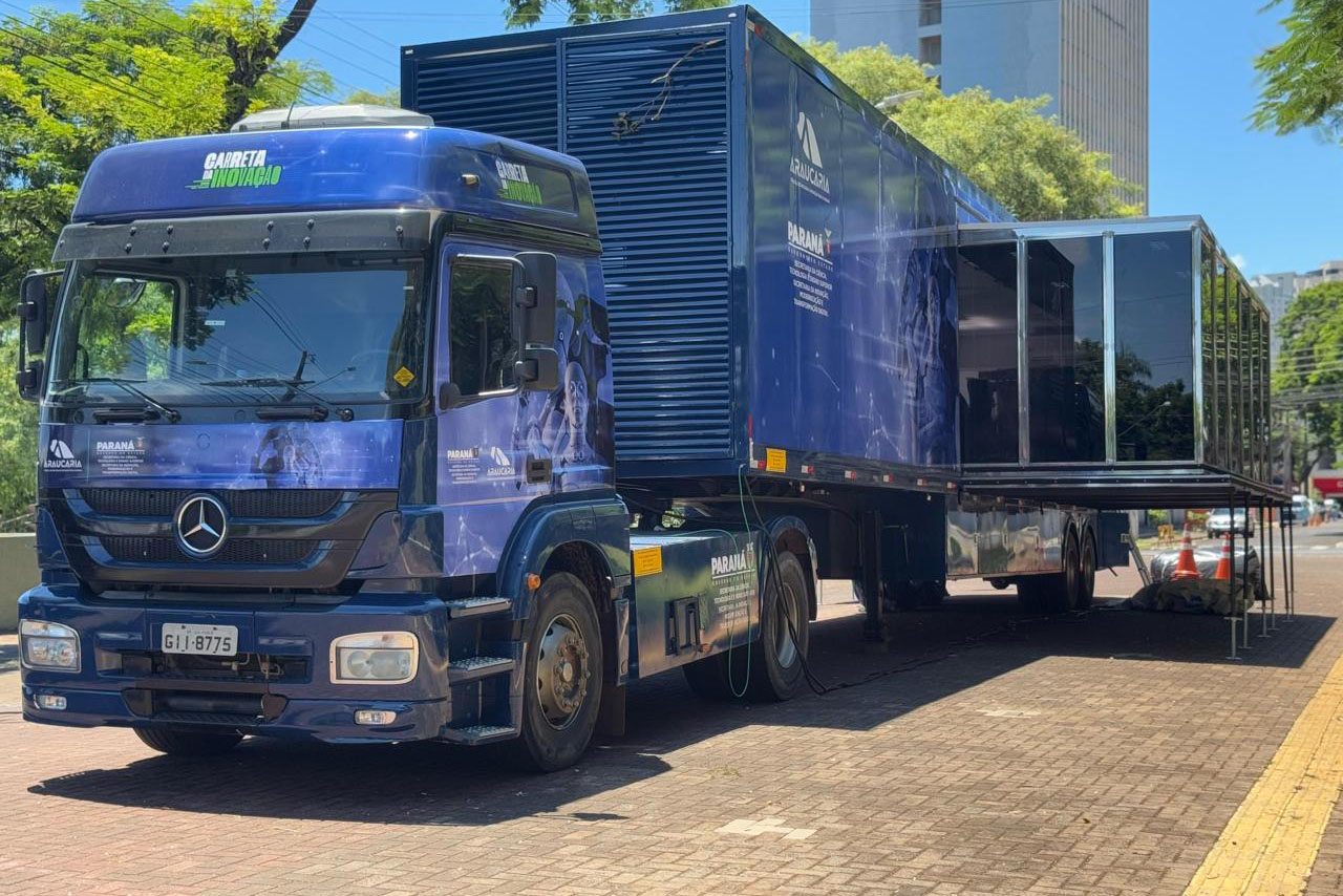 Carreta da Inovação chega a Campo Largo e Campo Mourão nesta semana Foto: SEI-PR