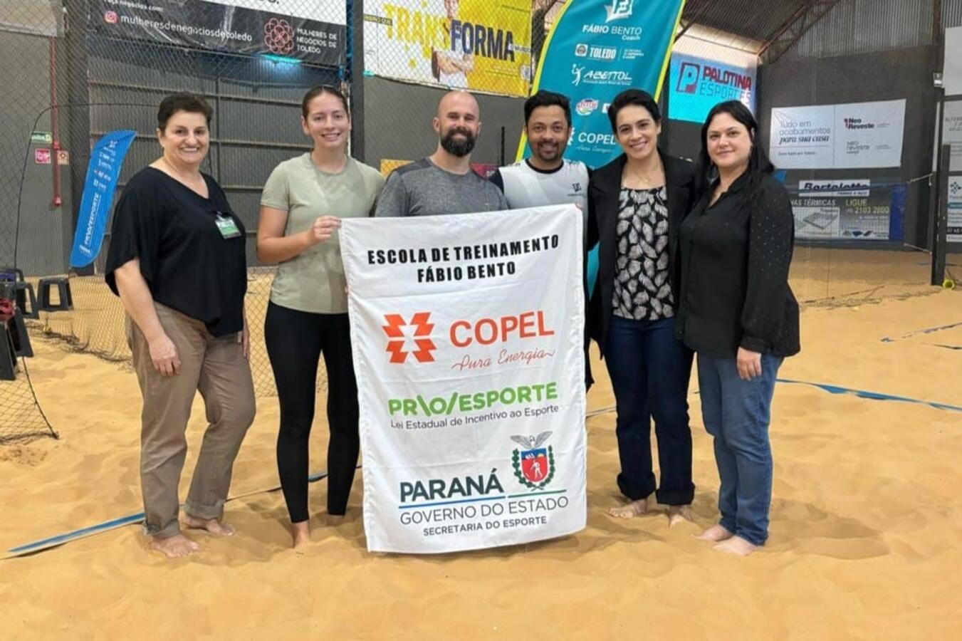 Para Beach Tennis em Toledo
