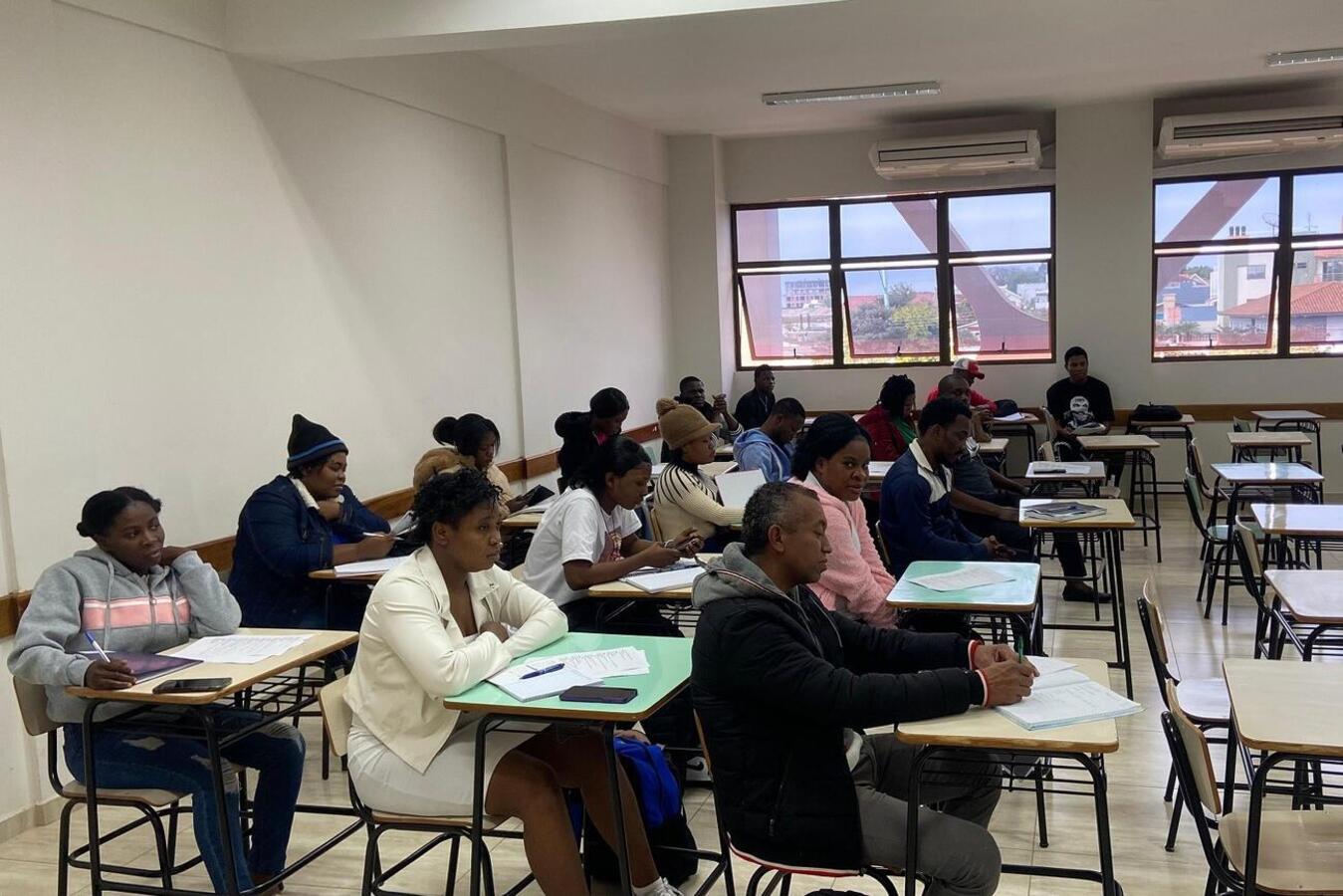 Composta por 44 alunos divididos em duas turmas, capacitação feita em parceria com a Celto/Unioeste Crédito: Prefeitura de Toledo