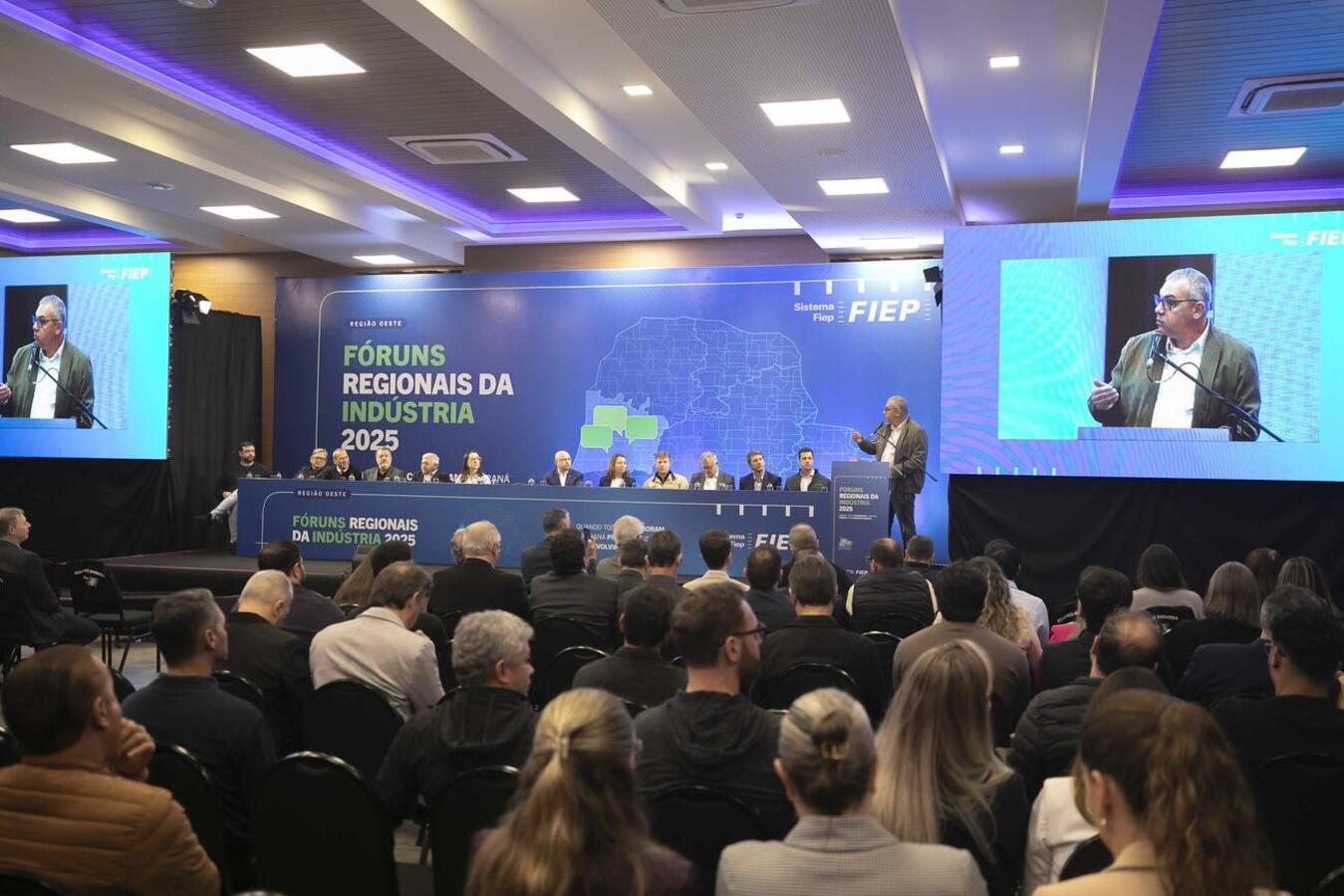 Encontro em Cascavel abordou várias ações promovidas pela FIEP em 2024 e apresentou o Observatório do Pedágio