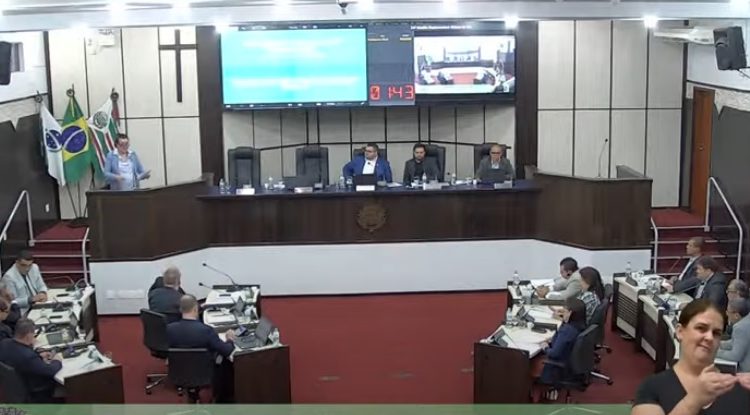 A matéria foi votada durante sessão suplementar Crédito: Reprodução