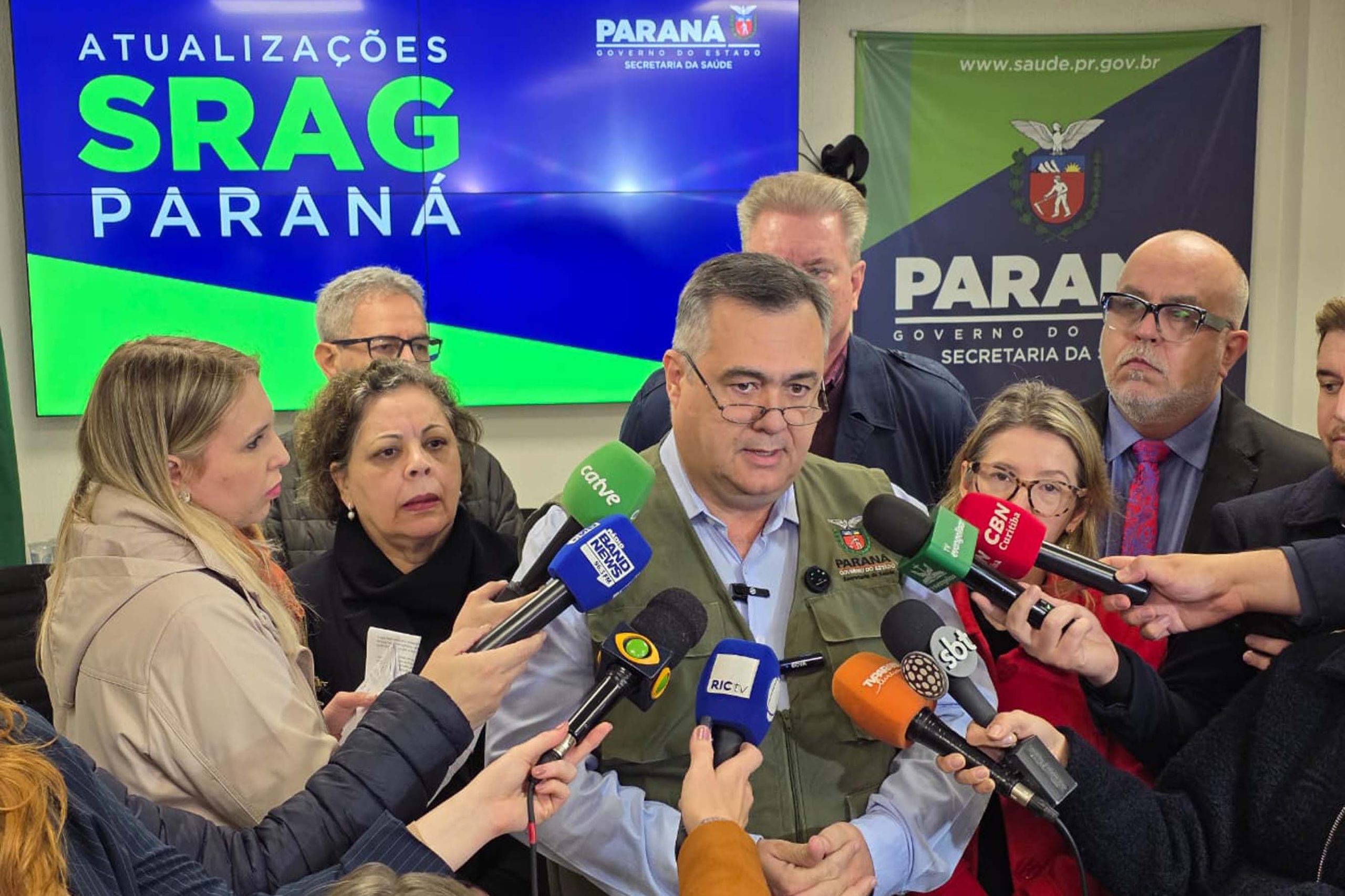 Paraná entra em alerta contra vírus respiratórios