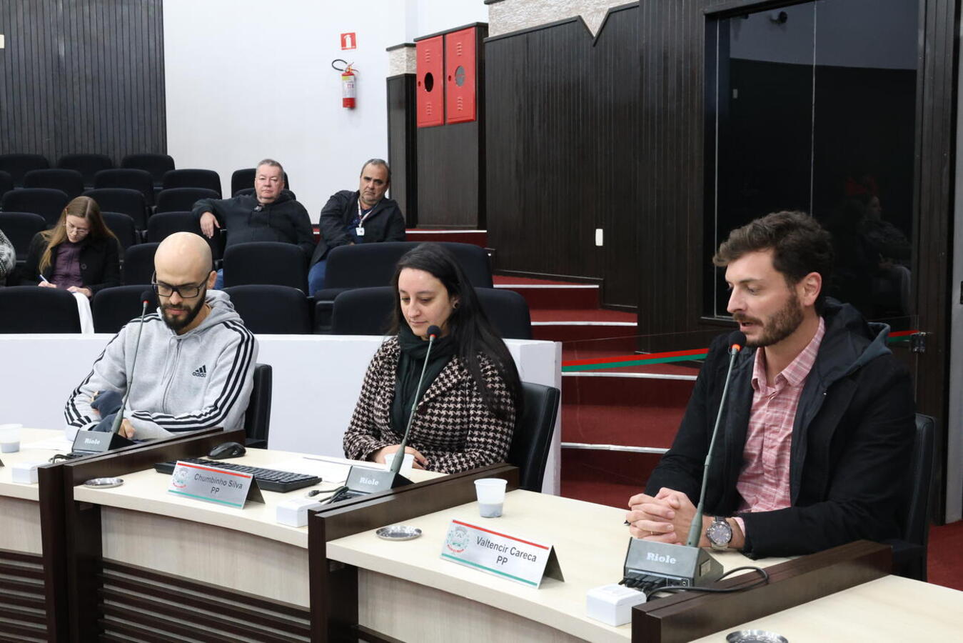 Execução físico-orçamentária do 1º quadrimestre de 2025 foi exposta pela equipe da Secretaria na manhã desta sexta-feira (13), no Plenário do Legislativo Municipal Crédito: Prefeitura de Toledo