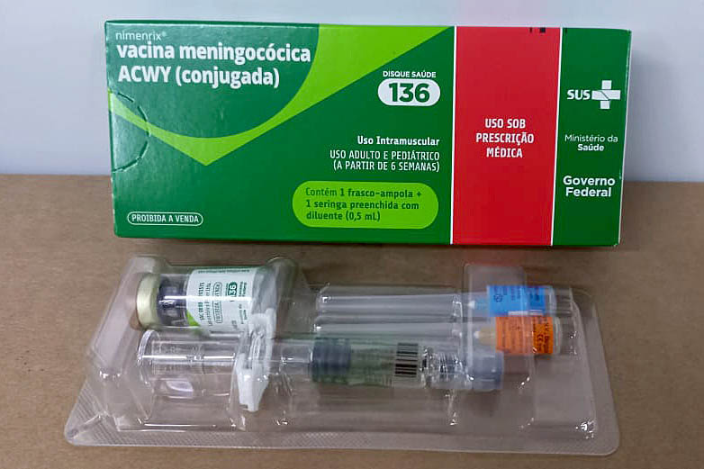 A vacina ACWY já é indicada também para adolescentes de 11 a 14 anos, com aplicação em dose única Crédito: Sesa/AEN