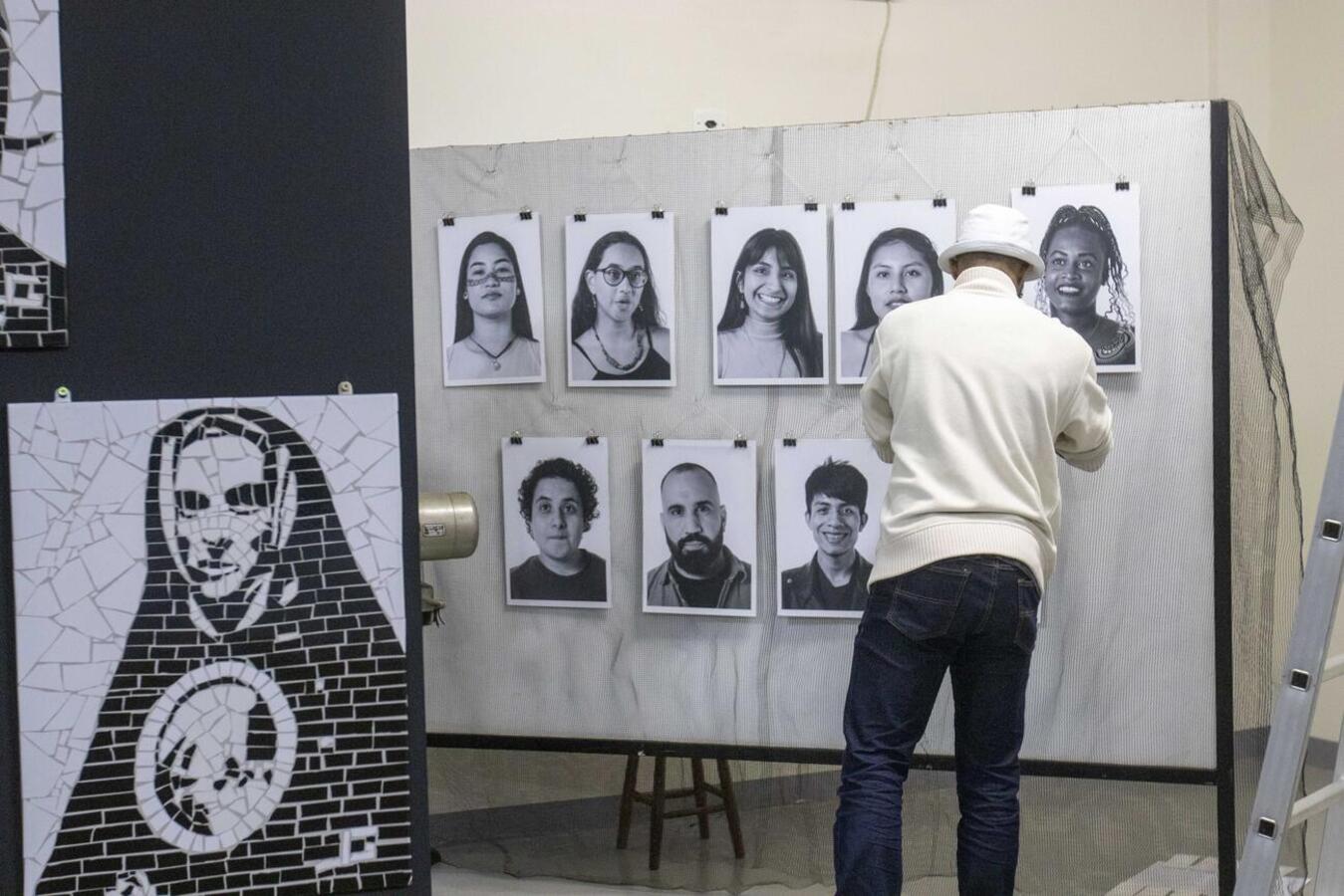 A exposição, que segue em cartaz até o dia 3 de agosto Crédito: Carlos Rodrigues/Prefeitura de Toledo