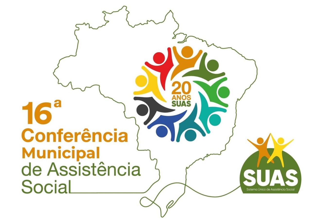 Divulgação da programação da 16º Conferência Municipal de Assistência Social