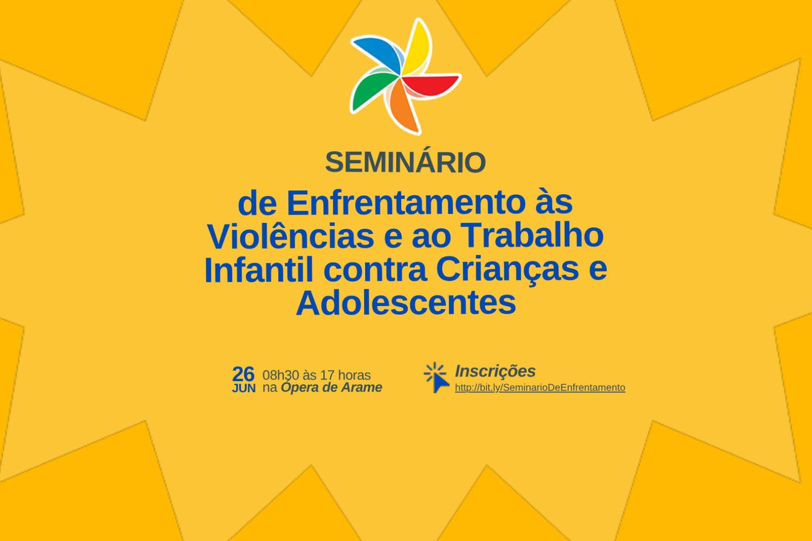 Paraná promove na quinta seminário sobre enfrentamento da violência contra crianças Crédito: SEDEF-PR