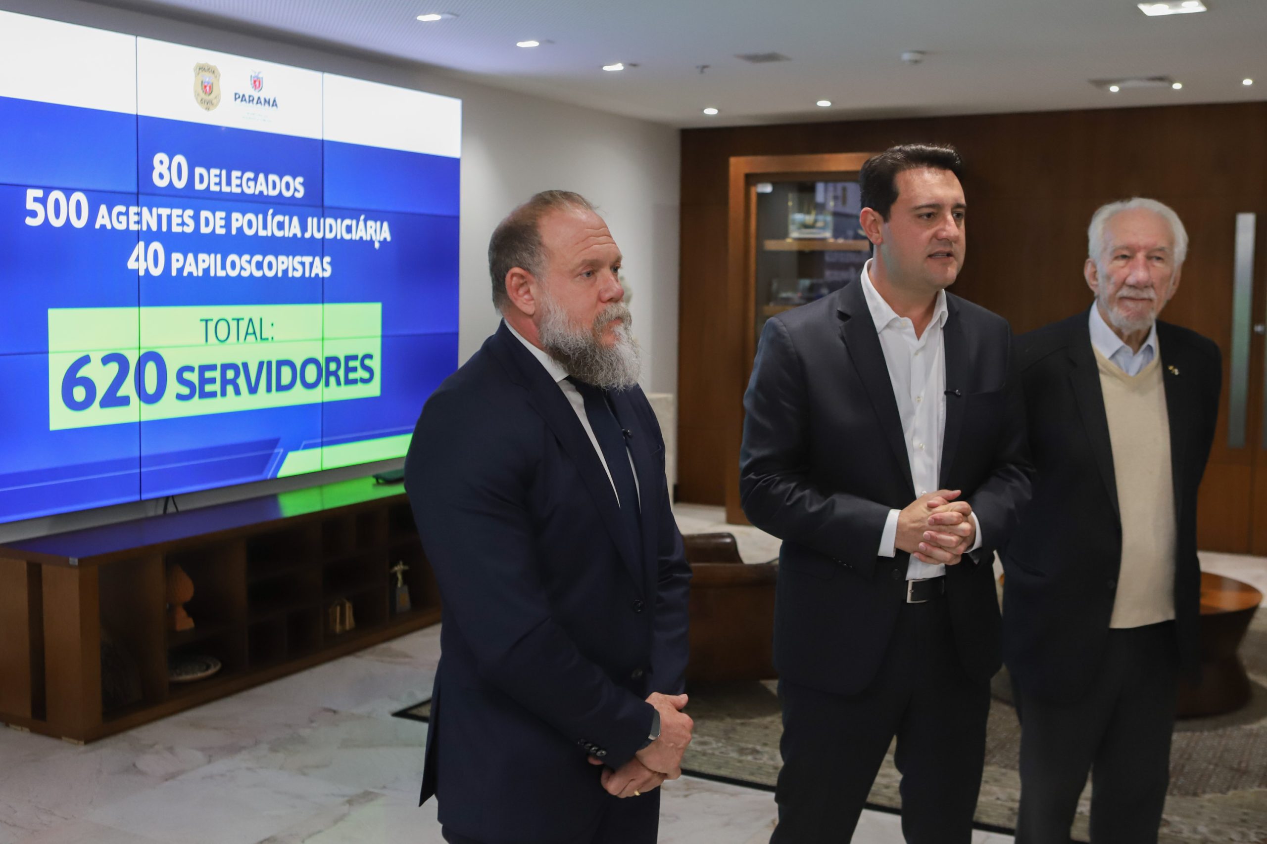 Governo do Paraná contrata 620 novos policiais