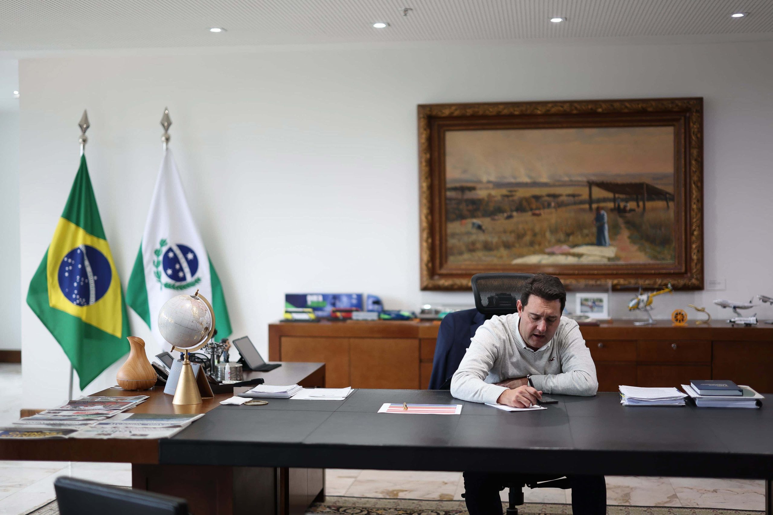 Apenas sete entes federativos apresentam esse nível de saúde fiscal, de acordo com um levantamento da Secretaria da Fazenda do Paraná Crédito: Jonathan Campos/AEN