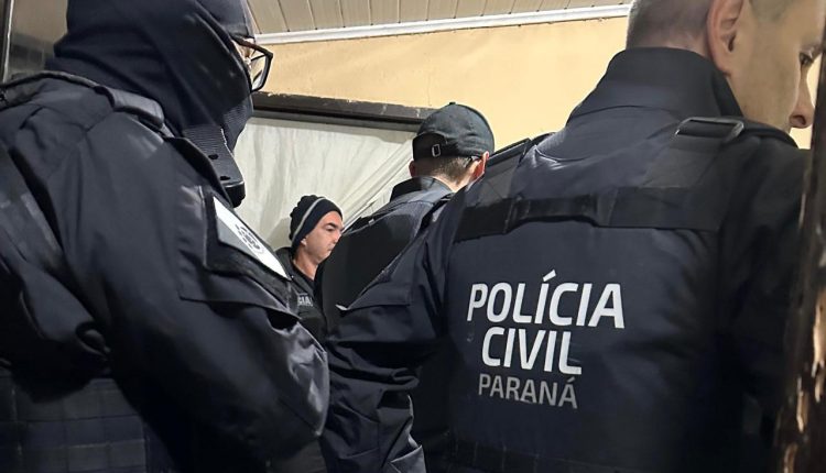 PCPR cumpre 10 mandados contra envolvidos em tentativa de latrocínio de motorista de aplicativo Crédito: PCPR