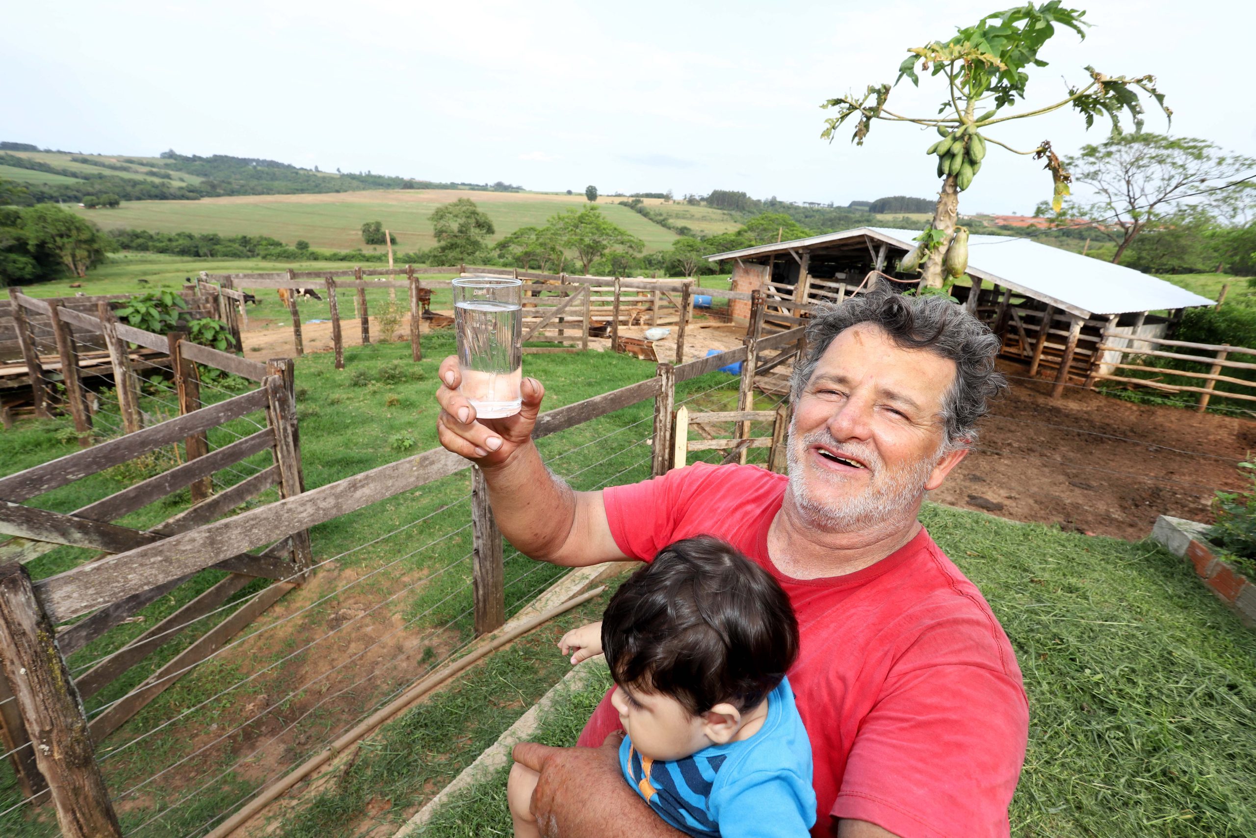 água tratada