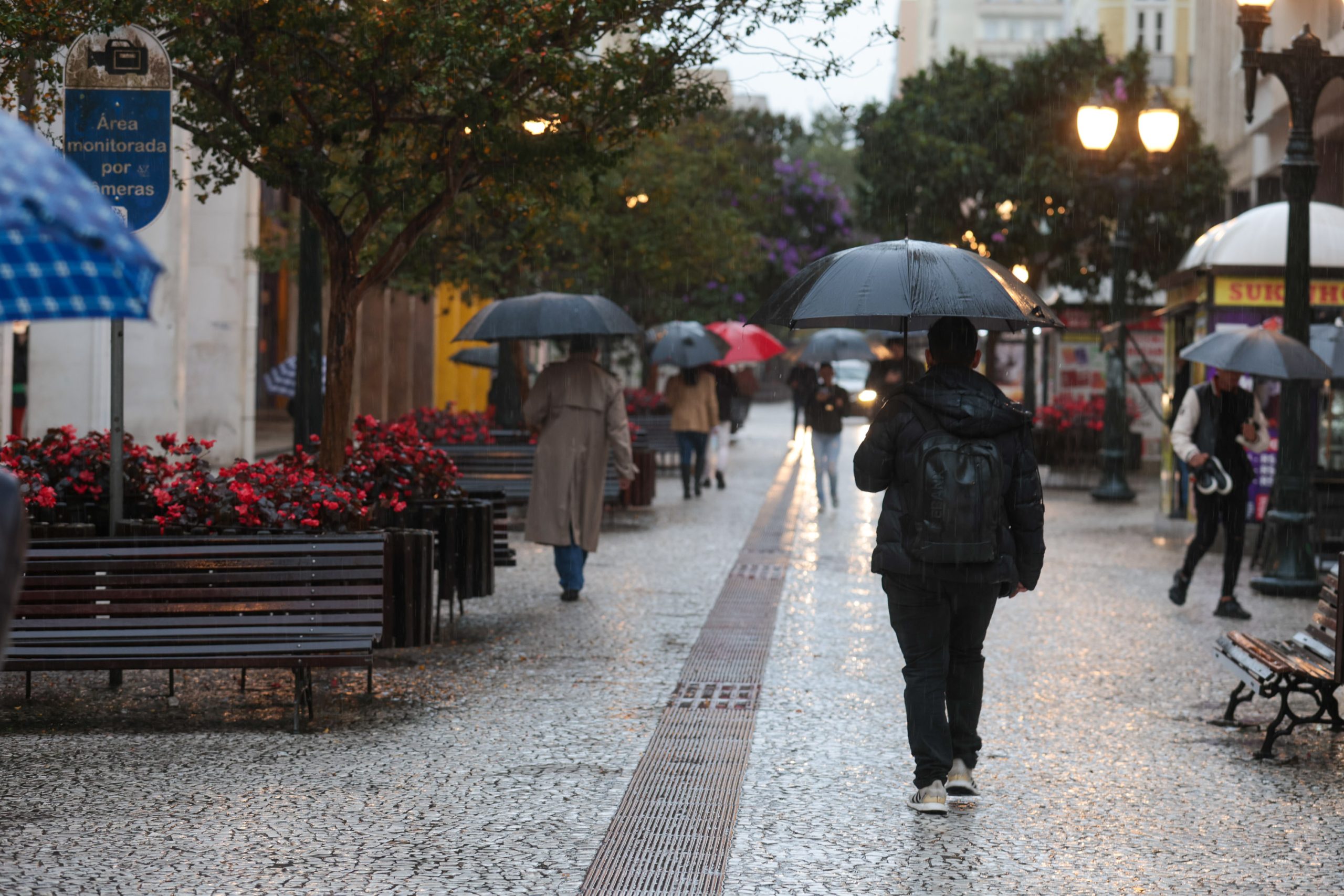 Aviso de temporais: fim de semana será chuvoso no Paraná Crédito: Geraldo Bubniak/AEN