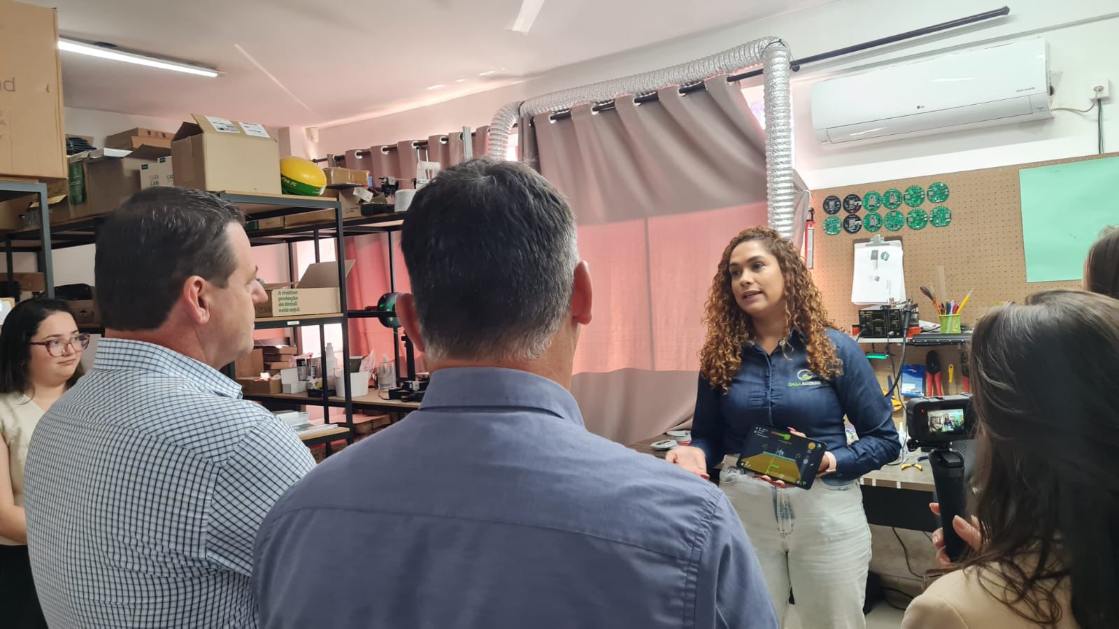 Cresol apoia empresa de tecnologia no agro e impulsiona inovação no campo Crédito: Assessoria Cresol