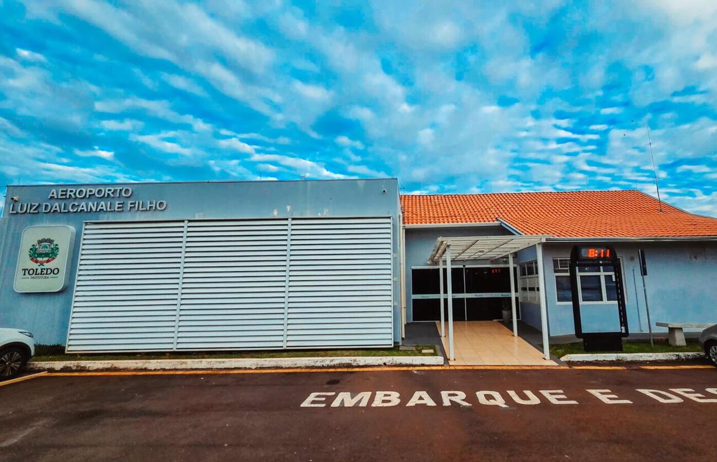 Obra será executada pela Emdur e é exigida para que o aeroporto possa operar com aviação comercial regular Crédito: Prefeitura de Toledo