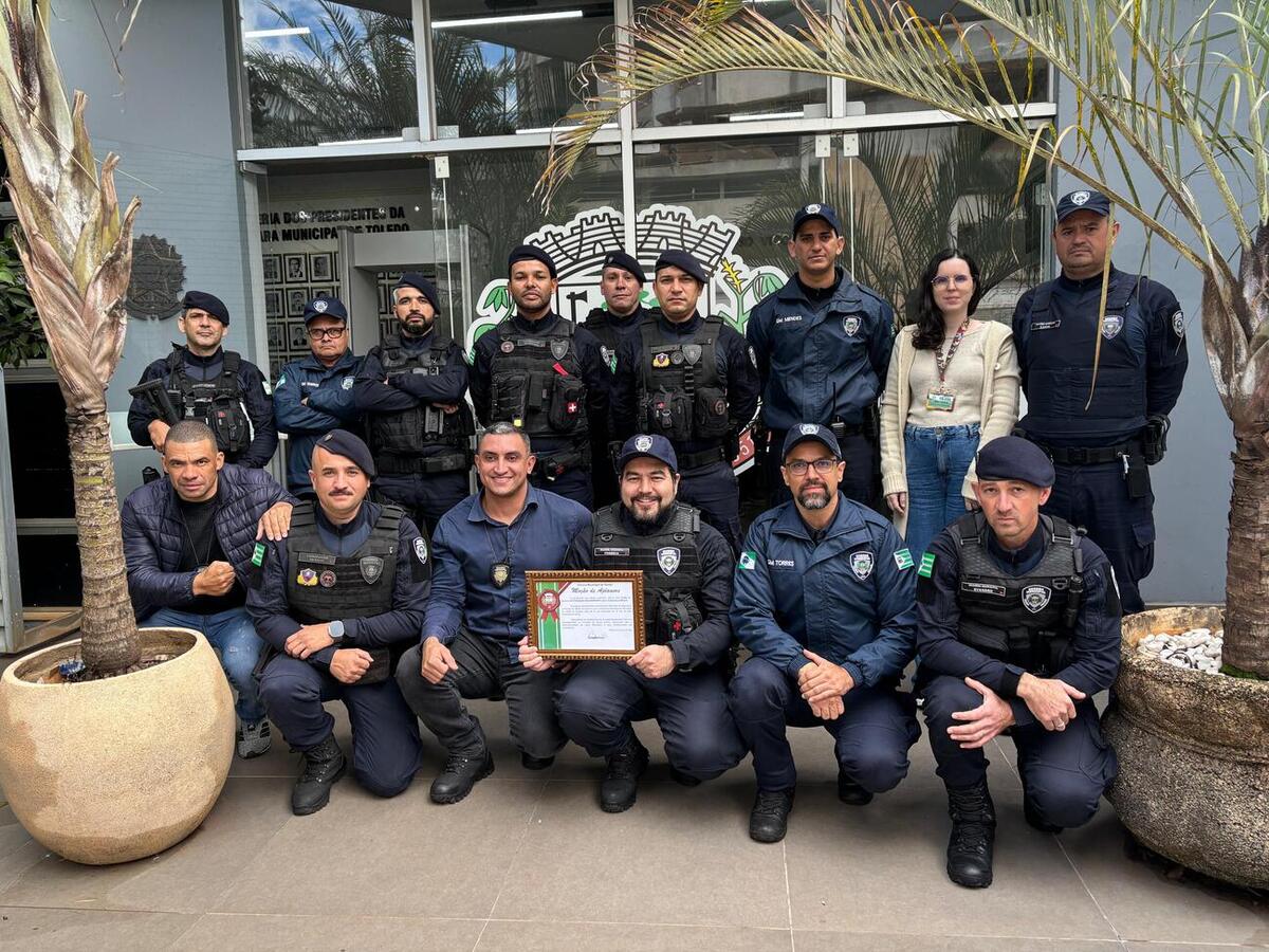 Equipe recebeu uma Moção de Aplausos pelos 10 anos de atividades e pelos mais de 17 mil alunos atendidos Crédito: Wanderson Schucher/Prefeitura de Toledo