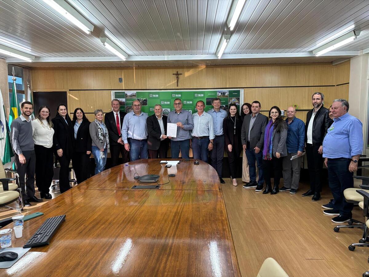 Obra será em homenagem ao movimento cooperativista no município de Toledo Crédito: Prefeitura de Toledo
