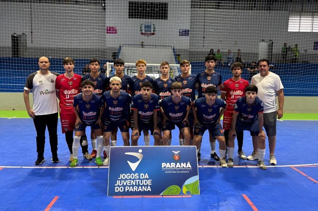 Resultados obtidos no basquete masculino e feminino, vôlei feminino e futsal masculino levaram município à próxima etapa dos Jogos da Juventude do Paraná