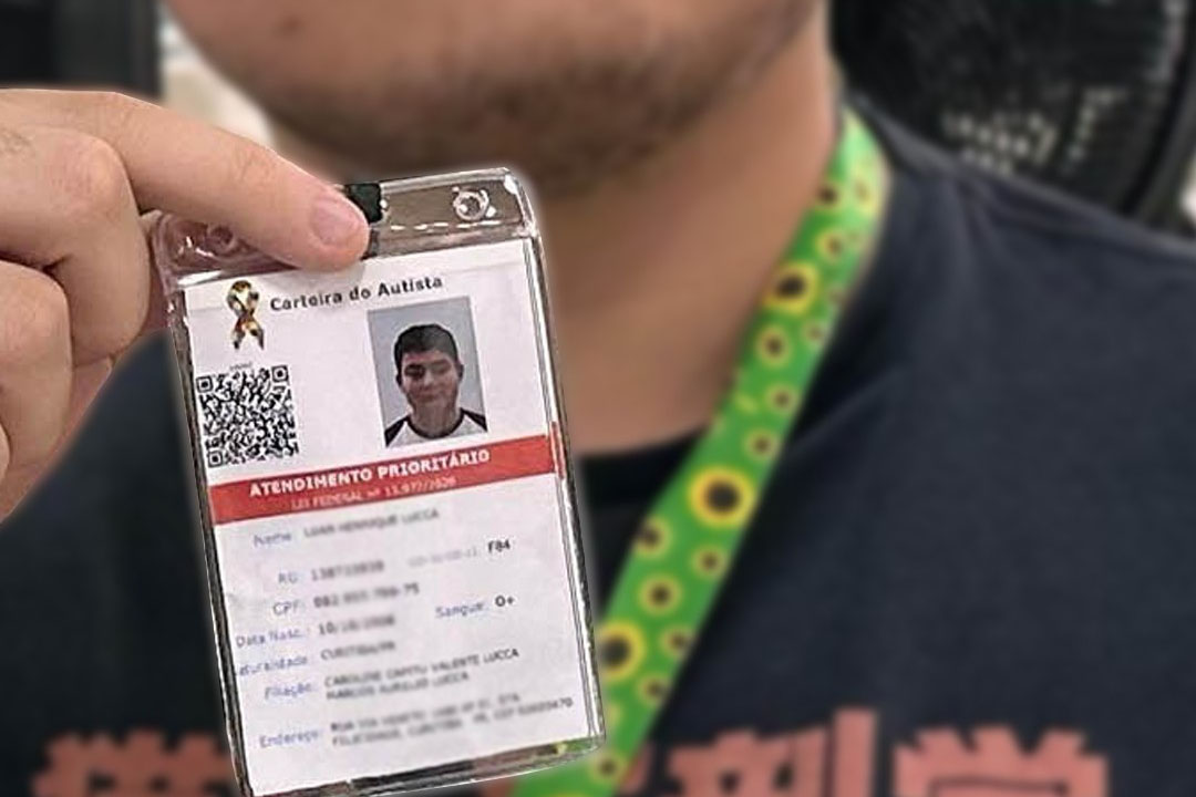 Paraná chega a 40 mil carteiras de identificação emitidas para pessoas com autismo Crédito: SEDEF