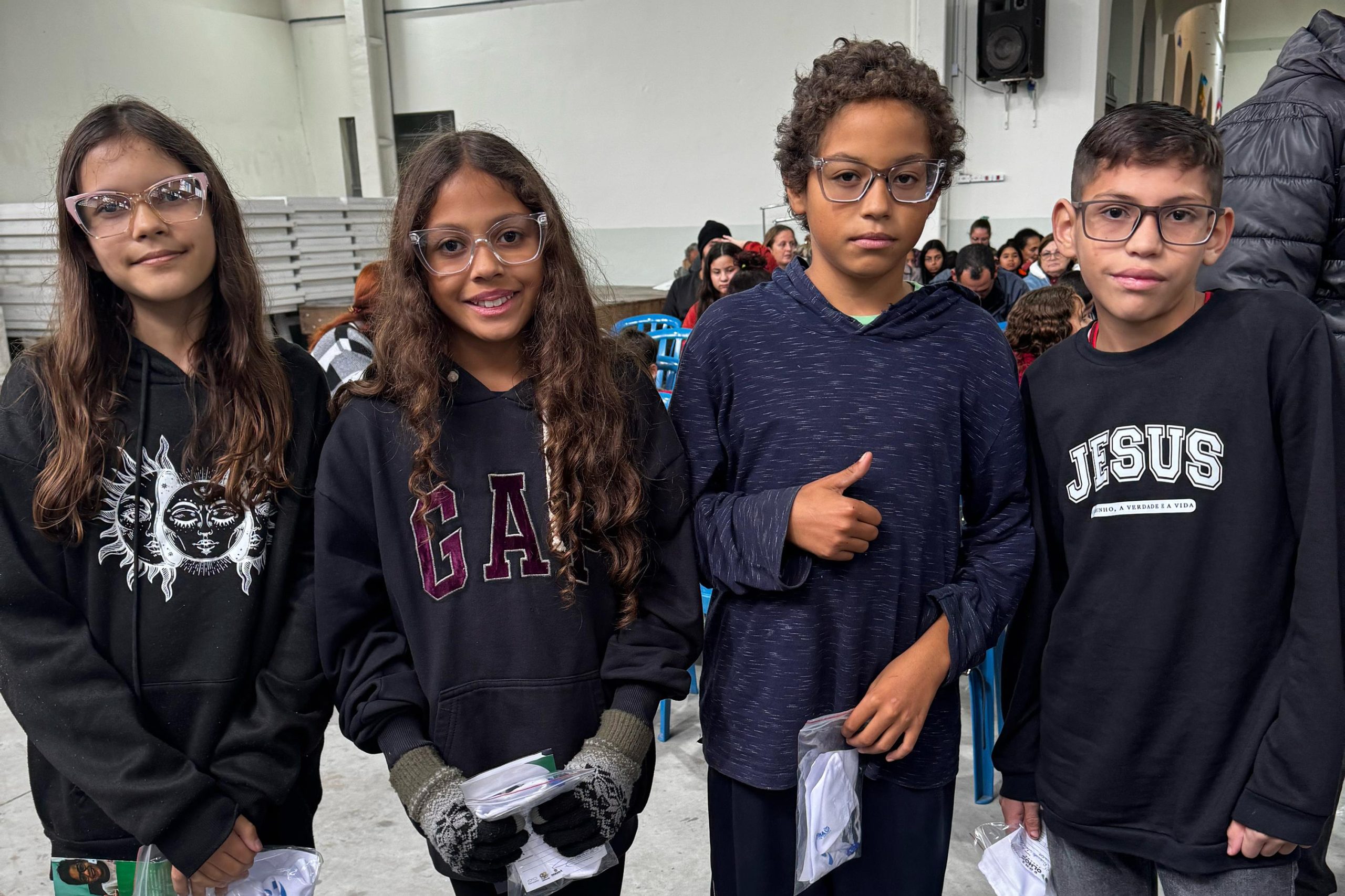 Programa Bons Olhos chega a 1.335 óculos entregues a alunos da rede pública Crédito: SEDEF-PR