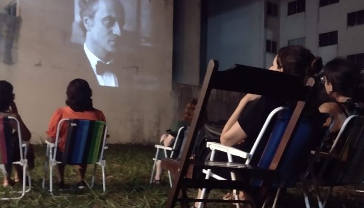 O Cine Céu Aberto é uma iniciativa da Secretaria da Cultura, por meio da Lei Aldir Blanc, do Ministério da Cultura Crédito: Assessoria