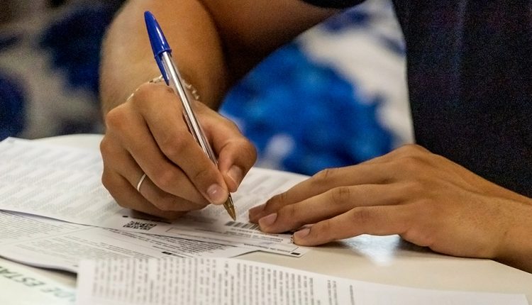Vestibular de Inverno tem o menor índice de ausentes dos últimos 16 anos Crédito: UEM