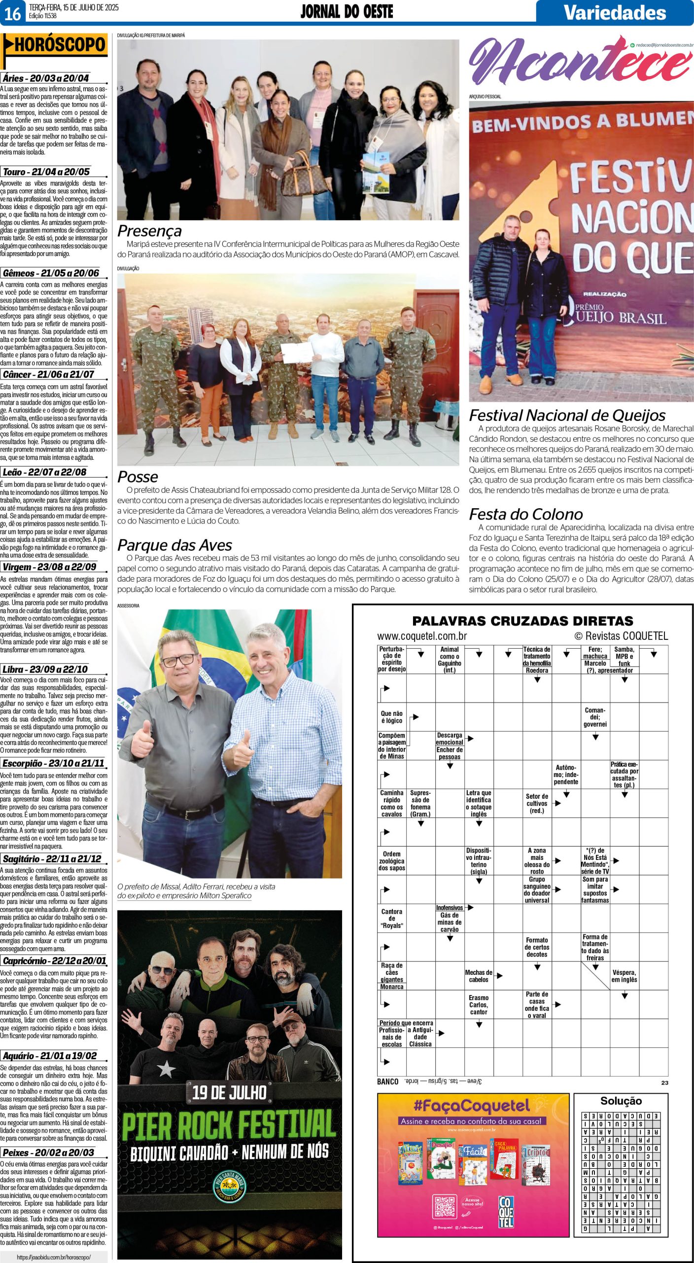 Acontece 15.07.2025