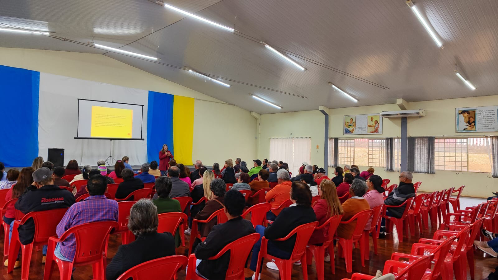 O encontro estava direcionado aos participantes do Certi Crédito: Janaí Vieira