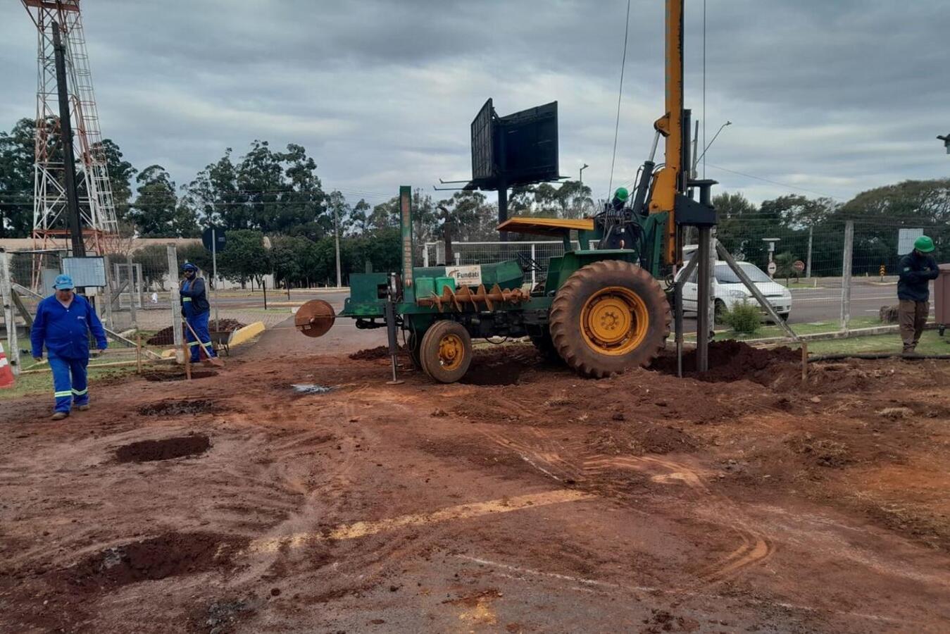 A intervenção está sob responsabilidade da Emdur e foi contratada por dispensa de licitação Crédito: Prefeitura de Toledo