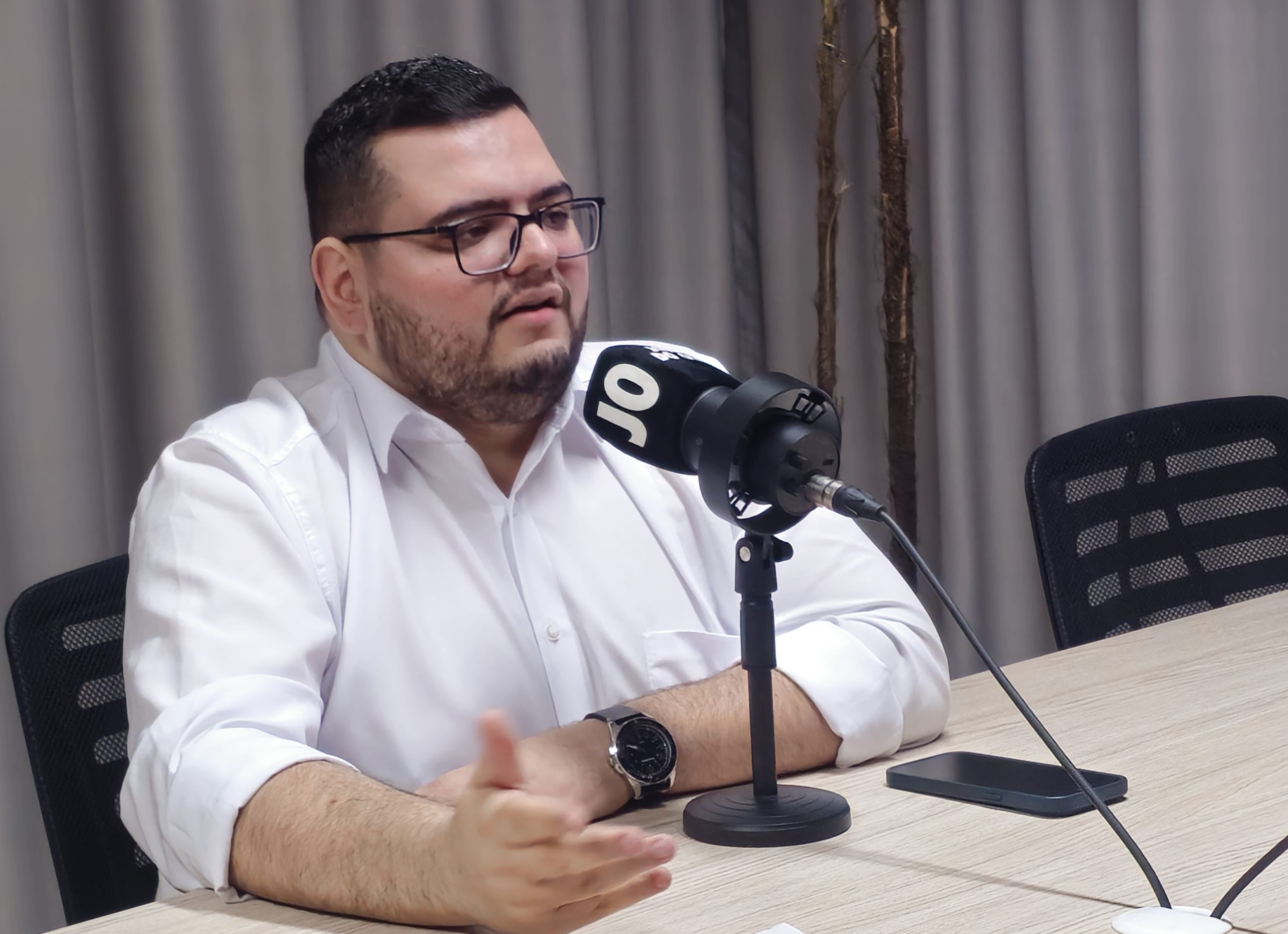 Na oportunidade, ele fez um balanço das atividades do primeiro semestre Crédito: Graciela Souza