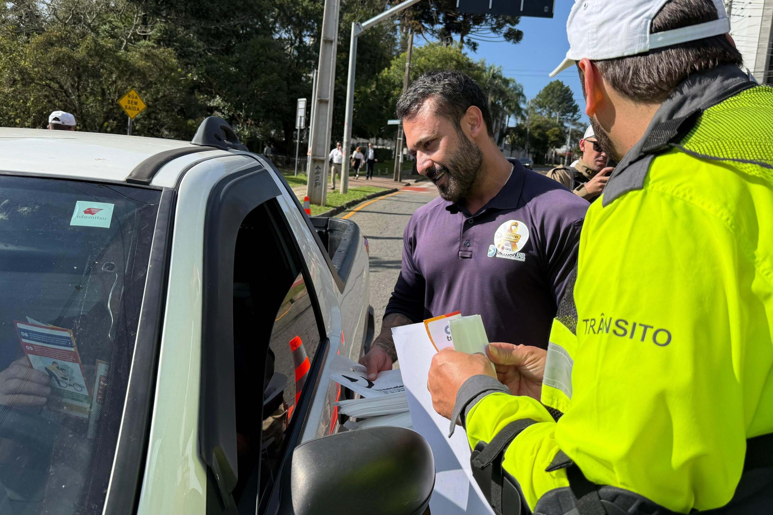 Detran-PR conquista reconhecimento nacional pelas ações do Maio Amarelo Crédito: DetranPR