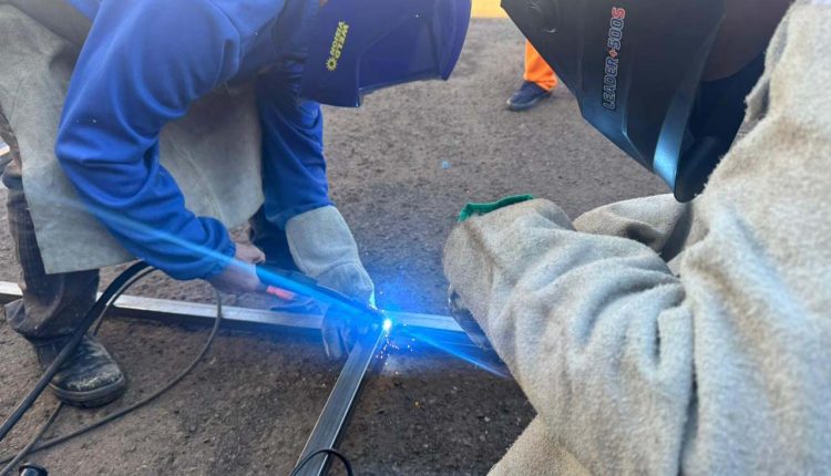 Curso de Solda capacita pessoas privadas de liberdade em Cascavel para o mercado de trabalho Crédito: PPPR